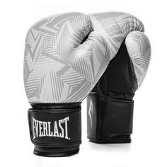 Боксерские перчатки Everlast Spark бел/гео. 14oz