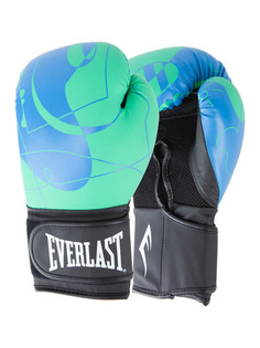 Боксерские перчатки Everlast Spark син/зел. 14oz