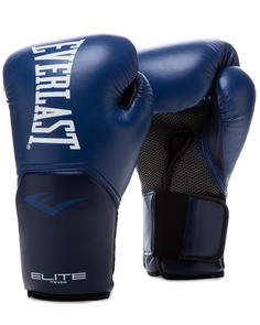 Боксерские перчатки Everlast Elite ProStyle т.син. 8oz