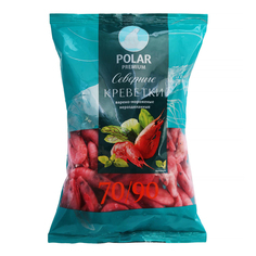 Креветки Polar, замороженные, без заправки, 800 гр