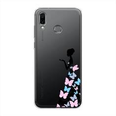 Чехол Awog "Платье из бабочек" для Huawei Honor Play