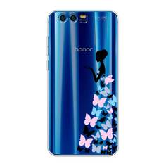 Чехол Awog "Платье из бабочек" для Honor 9