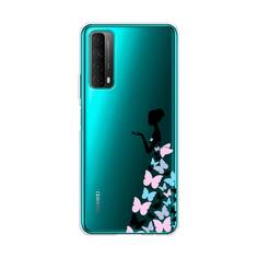 Чехол Awog "Платье из бабочек" для Huawei P Smart 2021