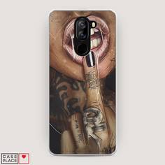 Чехол Awog "Девушка с татуировками" для Doogee X60L