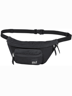 Сумка поясная мужская Jack Wolfskin Nature Hipbag, черный