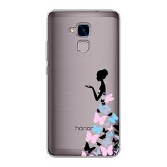 Чехол Awog "Платье из бабочек" для Honor 5C