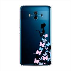 Чехол Awog "Платье из бабочек" для Huawei Mate 10