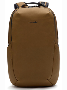 Рюкзак для ноутбука мужской 13" Pacsafe Vibe 25, коричневый