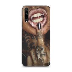 Чехол Awog "Девушка с татуировками" для Honor 30i