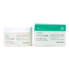 Очищающие диски TONYMOLY Derma MASTER Lab. Cica Clear Pads, 80 мл.