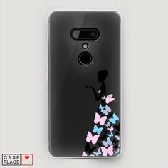 Чехол Awog "Платье из бабочек" для HTC U12
