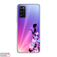 Чехол Awog "Платье из бабочек" для Honor 30 Lite