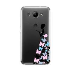Чехол Awog "Платье из бабочек" для Huawei Y3 2017