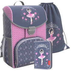 Ранец ErichKrause ErgoLine 15 L Ballet с наполнением фиолетовый 46264_N