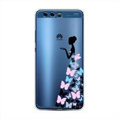 Чехол Awog "Платье из бабочек" для Huawei P10 Plus