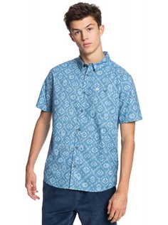Мужская Рубашка С Коротким Рукавом Baja Blues Quiksilver