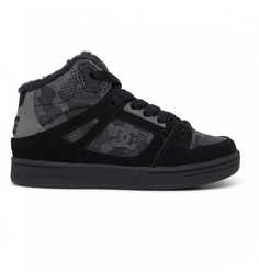 Детские Высокие Зимние Кеды кроссовки Pure High Wnt DC Shoes