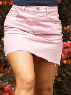 Джинсовая юбка Kissing Romance Colour Roxy