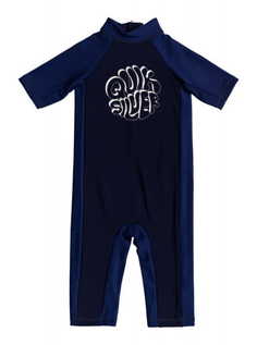 Детский Слитный Рашгард С Коротким Рукавом Thermo Spring Upf 50 2-7 Quiksilver