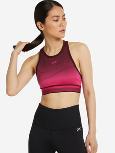 Спортивный топ бра Reebok United By Fitness, Красный, размер 38