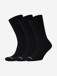 Носки Skechers, 3 пары, Черный, размер 41-46