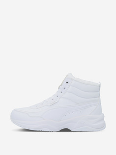 Кроссовки женские PUMA Cilia Mid, Белый, размер 36.5