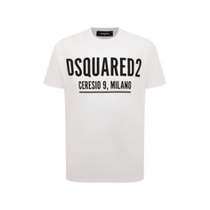 Хлопковая футболка Dsquared2