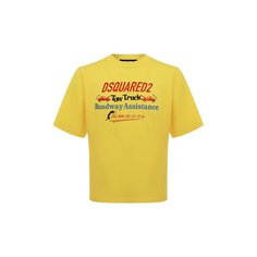 Хлопковая футболка Dsquared2