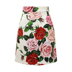 Юбка из вискозы и хлопка Dolce & Gabbana