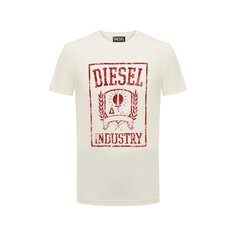Хлопковая футболка Diesel