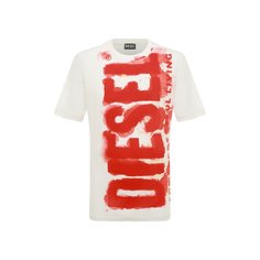 Хлопковая футболка Diesel