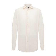 Рубашка из хлопка и кашемира Corneliani