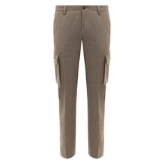 Шерстяные брюки-карго Corneliani