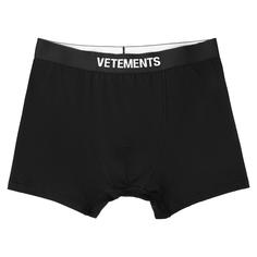 Черные трусы-боксеры Vetements