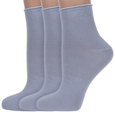 Комплект носков женских ХОХ 3-G-1406 серых 23