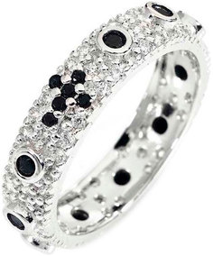 Кольцо из серебра с фианитом р. 16 AMEN AROZBN Amen.