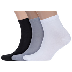 Комплект носков мужских ХОХ 3-X-1124 белых; черных; серых 29