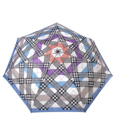 Зонт складной женский автоматический FABRETTI P-20131-9, голубой