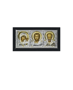 Икона АргентА Триптих Спаси и Сохрани 7,6х3,4 85400 1L