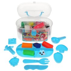 Набор тесто для лепки Энчантималс, в саквояже 18 цв. MultiArt 100PDSAK-EN