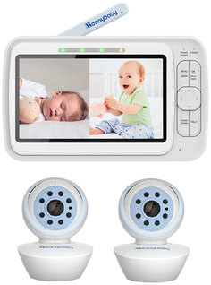 Видеоняня Moonybaby с двумя камерами, 55985PX2