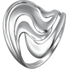Кольцо из серебра р. 16,5 Эстет 48К052753