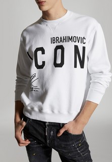 Свитшот мужской DSquared2 124441 белый XL