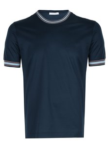 Футболка мужская Cortigiani 115259 синяя 48 IT