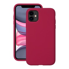 Чехол Deppa Liquid Silicone Pro для Apple iPhone 11, красный