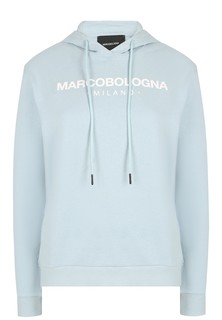 Толстовка женская MARCO BOLOGNA 127474 голубая XS
