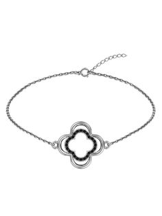 Браслет из серебра с фианитом р.18 SKAZKA Natali Romanovoi 37503
