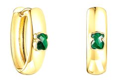 Серьги из серебра с малахитом Tous 015433560.