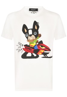 Футболка мужская DSquared2 129232 белая 2XL