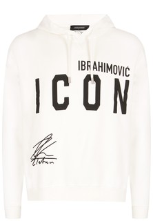 Толстовка мужская DSquared2 124440 белая 2XL